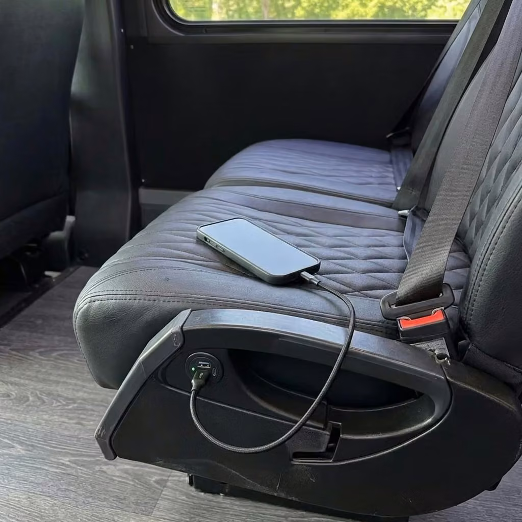 chamblee 20 passenger minibus usb charging