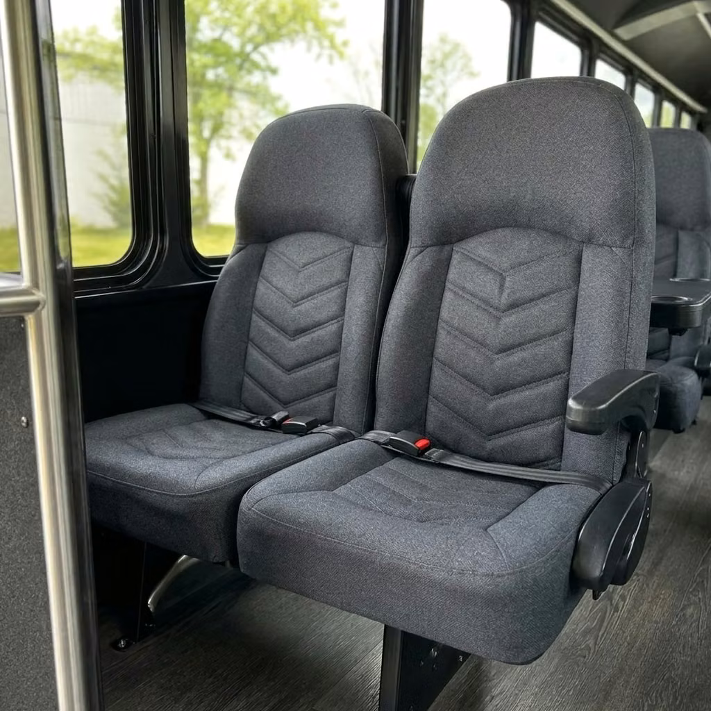 chamblee 25 passenger minibus high back seats