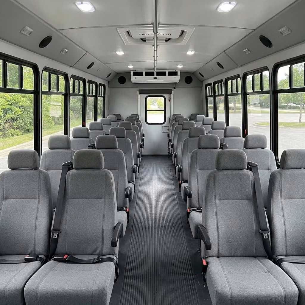 chamblee 30 passenger minibus seating