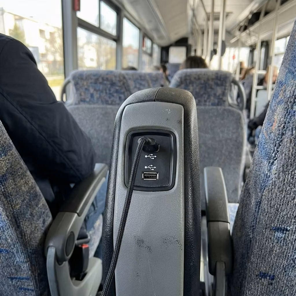chamblee 30 passenger minibus usb charging