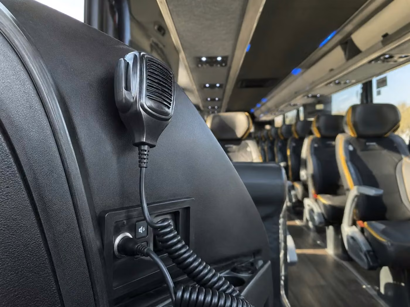 chamblee charter bus pa system