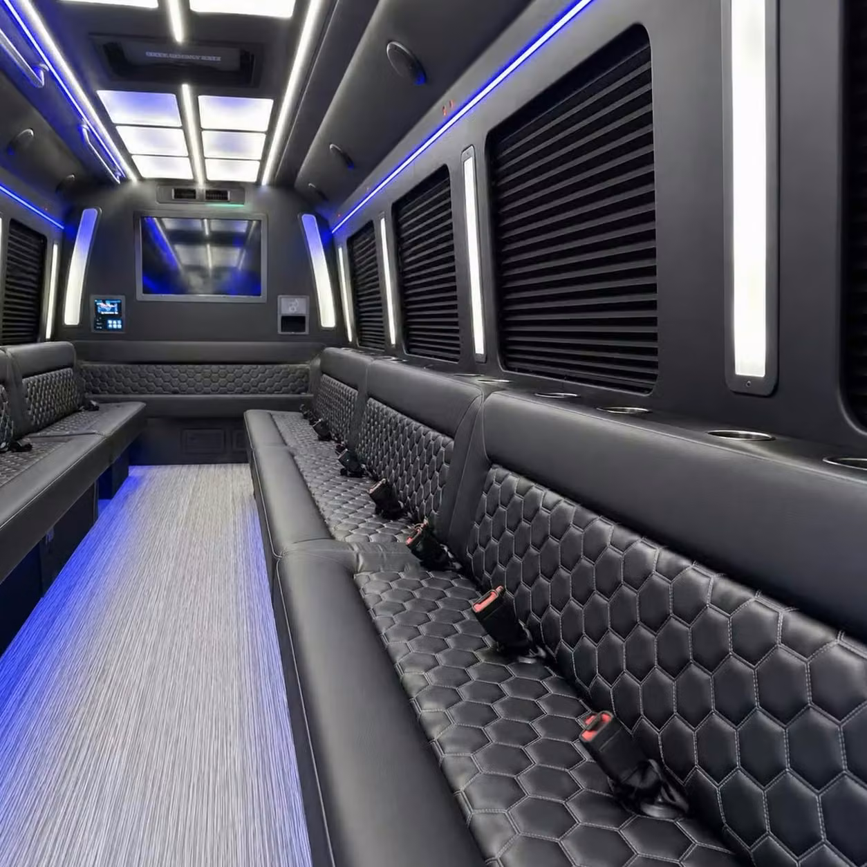 chamblee party bus party lighting