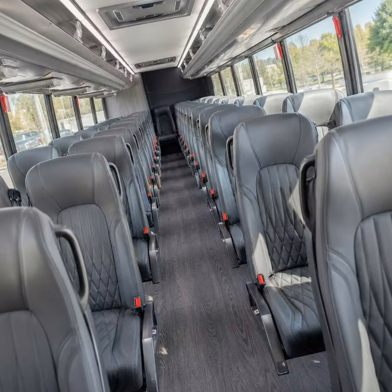 30 passenger minibus inside